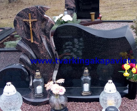 Kapų tvarkymas, dengimas plokštėmis, paminklai - Paminklų, antkapių montavimas - 2 Paminklų, antkapių montavimas - Kapų tvarkymas, dengimas plokštėmis, paminklai - 2