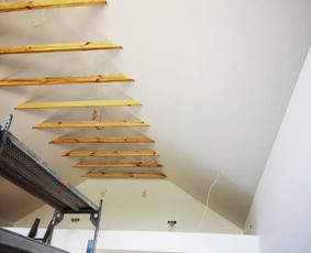 Lubų dažymas - Glaistymas, Dažymas. Vidaus apdaila. - 1