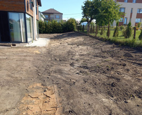 Ekskavatoriaus nuoma. Savivarčio paslaugos.sniego valymas. / Kasimo darbai / Darbų pavyzdys ID 2338116