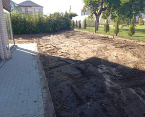 Ekskavatoriaus nuoma. Savivarčio paslaugos.sniego valymas. / Kasimo darbai / Darbų pavyzdys ID 2338118