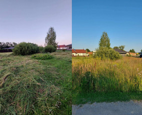 Pievų šienavimas - Teritorijų tvarkymas trimeriu, traktoriuku, žoliapjove ir kt - 1