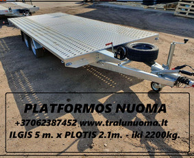 Platformos,traliuku ir priekabu nuoma Alytus ! / Platformu, traliuku ir priekabu nuoma / Darbų pavyzdys ID 2341040