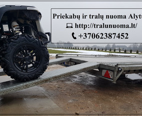 Platformos,traliuku ir priekabu nuoma Alytus ! / Platformu, traliuku ir priekabu nuoma / Darbų pavyzdys ID 2341092