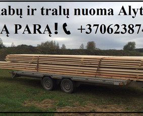 Platformos,traliuku ir priekabu nuoma Alytus ! / Platformu, traliuku ir priekabu nuoma / Darbų pavyzdys ID 2341162