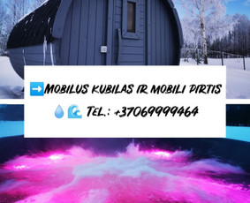 Mobili pirtis! Mobilus Kubilas! Nuoma Alytuje / Mobili pirtis! Mobilus Kubilas! / Darbų pavyzdys ID 2341436