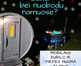 Mobili pirtis! Mobilus Kubilas! Nuoma Alytuje / Mobili pirtis! Mobilus Kubilas! / Darbų pavyzdys ID 2341450