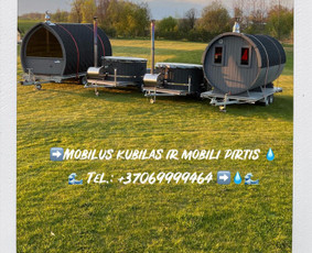Mobili pirtis! Mobilus Kubilas! Nuoma Alytuje / Mobili pirtis! Mobilus Kubilas! / Darbų pavyzdys ID 2341472