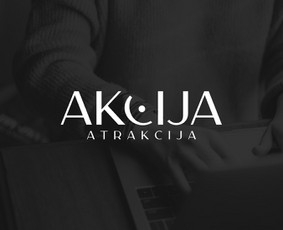 Akcija atrakcija logotipas