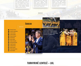 Tinklalapis Šiaulių krepšinio klubui: https://bcsiauliai.lt