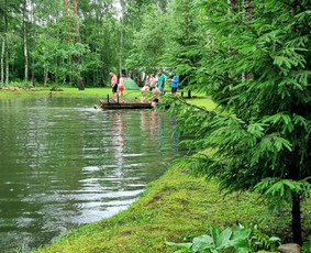 Dobilų Slėnis - Nameliai Baidarės Kubilai prie Jūros upės / Dženeta Dobilienė / Darbų pavyzdys ID 2348047