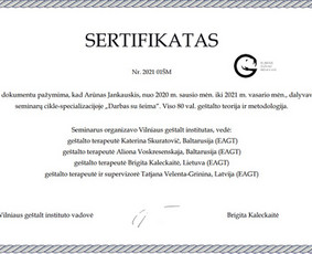 Psichoterapija. / Arūnas Jankauskis / Darbų pavyzdys ID 2348307