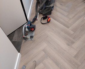 Grindų klojimas, remontas - Parketo, vinilo, laminato. grindjuosčių. profilių montavimas - 3