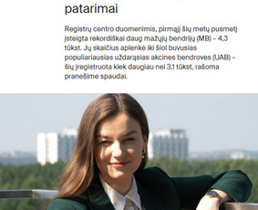 Buhalterinės apskaitos paslaugos Lietuvoje / buhalterės.lt, UAB / Darbų pavyzdys ID 2353981