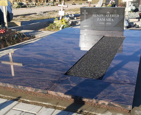 Kapų tvarkymas, granito plokštės, Paminklai, plokštės kapams / Paulius Latvys / Darbų pavyzdys ID 2354789