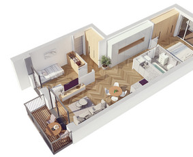 Architektūriniai 3d klipai ir vizualizacijos / NT 3D vizualizacijos / Darbų pavyzdys ID 2356085