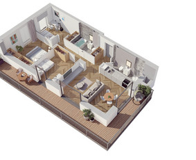 Architektūriniai 3d klipai ir vizualizacijos / NT 3D vizualizacijos / Darbų pavyzdys ID 2356093
