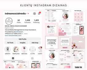 Socialinių tinklų kūrimas, turinys ir administravimas / Karolina Nikolaityte / Darbų pavyzdys ID 2360343