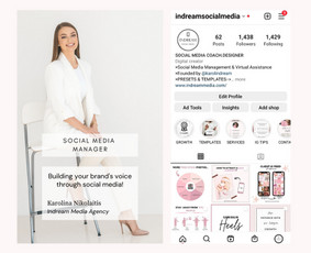 Socialinių tinklų kūrimas, turinys ir administravimas / Karolina Nikolaityte / Darbų pavyzdys ID 2360351