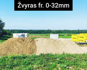 Dolomitas, asfaltas, žvyras, smėlis, juodžemis - Žvyras - 3 Žvyras - Dolomitas, asfaltas, žvyras, smėlis, juodžemis - 3