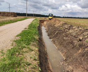Visi žemės Kasimo darbai, inžineriniai tinklai,ekskavatorius - Melioracija - 2 Melioracija - Visi žemės Kasimo darbai, inžineriniai tinklai,ekskavatorius - 2