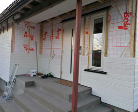 Staliaus apdaila, Terasos, stoginės, durys, grindjuostės - Dailylenčių kalimas - 4 Dailylenčių kalimas - Staliaus apdaila, Terasos, stoginės, durys, grindjuostės - 4