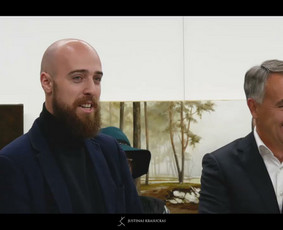 Parodos atidarymas Savicko galerijoje Vilniuje