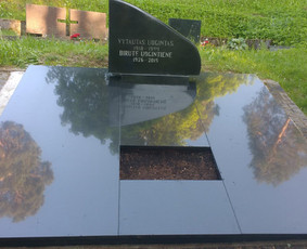 Kapų tvarkymas, granito plokštės, Paminklai, plokštės kapams / Paulius Latvys / Darbų pavyzdys ID 408983