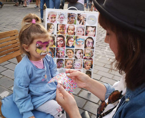 Piešimas ant veido, blizgučiai, beauty bar / Heroes Face Painting / Darbų pavyzdys ID 2373057