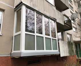 Plastikiniai langai , balkonų stiklinimas / LANGENA LANGAI / Darbų pavyzdys ID 2374233