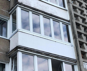 Plastikiniai langai , balkonų stiklinimas / LANGENA LANGAI / Darbų pavyzdys ID 2374237
