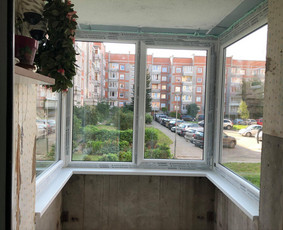 Plastikiniai langai , balkonų stiklinimas / LANGENA LANGAI / Darbų pavyzdys ID 2374243