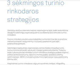Rinkodaros specialistė, tekstų kūrėja Lt ir En - Internetas, IT - 2 Internetas, IT - Rinkodaros specialistė, tekstų kūrėja Lt ir En - 2