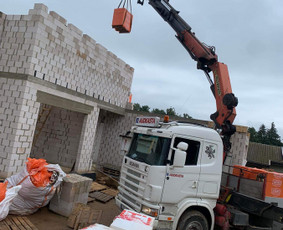 Krovėjų paslaugos - Fiskaras krovinių pervežimas kranas manipuliatorius tralas - 2