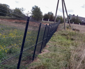 Montuojam segmentines ir metaliniu tvoralenčių tvoras / Arvydas / Darbų pavyzdys ID 2382081