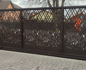Tvorų Tverimas, Vartų Gamyba, Montavimas – Vienose Rankose! - Kiemo vartai, gamyba - 4 Kiemo vartai, gamyba - Tvorų Tverimas, Vartų Gamyba, Montavimas – Vienose Rankose! - 4