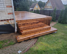 Naujų Terasų įrengimas, Senų Terasų, Stoginių restauravimas. / Darius. Šulskis / Darbų pavyzdys ID 2384695