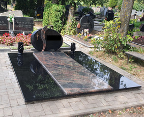 Paminklai, Granito Plokstes, Visi Darbai Kapinese / Tomas Orla / Darbų pavyzdys ID 2387521