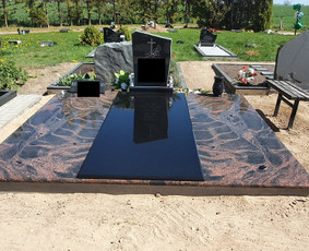 Paminklai, Granito Plokstes, Visi Darbai Kapinese / Tomas Orla / Darbų pavyzdys ID 2387555