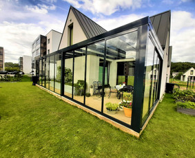 Terasų stiklinimas - Terasų stiklinimas / Stiklinis stogas / Pertvaros / Turėklai - 3