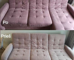 Baldų valymas - Minkštų baldų valymas - 2