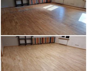 Šlifuojame parketą, parketlenčių, parketo, laminato klojimas / Jovydas Rucinskas / Darbų pavyzdys ID 2391149