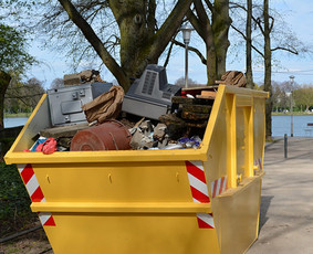 Statybinių atliekų konteinerių nuoma- šiukšlių išvežimas / MB Transporto sprendimai / Darbų pavyzdys ID 2392901