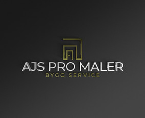 AJS Pro Maler logotipas, vidaus apdailos darbai.