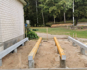 Gręžtiniai (poliniai) pamatai - Pamatų įrengimas - 4