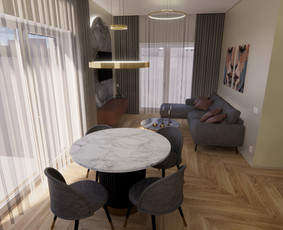 Interjero dizainas / techninis projektas / 3d vizualizacijos / Prijaukinti namai / Darbų pavyzdys ID 2374147