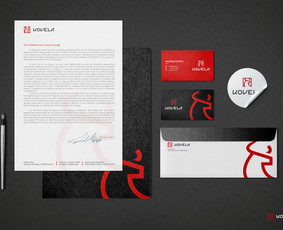 Kovela - Mėsos perdirbimo meistrai  |   Logotipų kūrimas - www.glogo.eu - logo creation. Stationery Branding. Firminis stilius, Stylescape