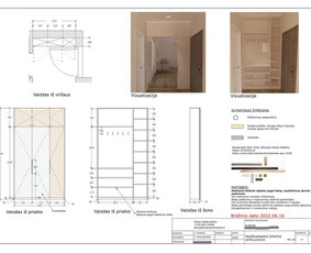 Interjero dizainas / techninis projektas / 3d vizualizacijos / Prijaukinti namai / Darbų pavyzdys ID 2400093