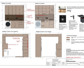 Interjero dizainas / techninis projektas / 3d vizualizacijos / Prijaukinti namai / Darbų pavyzdys ID 2400107