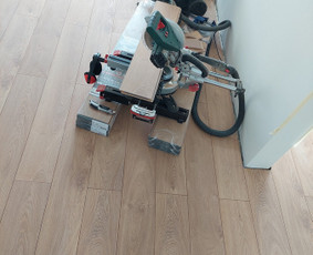 Parketo, vinilo, laminato. grindjuosčių. profilių montavimas / Linas / Darbų pavyzdys ID 2403022