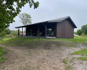 Šlaitiniu stogų ir ventiliuojamų fasadų įrengimas / Wood House / Darbų pavyzdys ID 2405778
